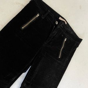 Banana Republic black cords. Moto style.